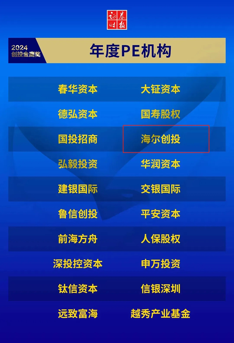 重磅！2024创投金鹰奖暨创业企业新苗奖名单揭晓！协会多家会员单位荣膺榜单