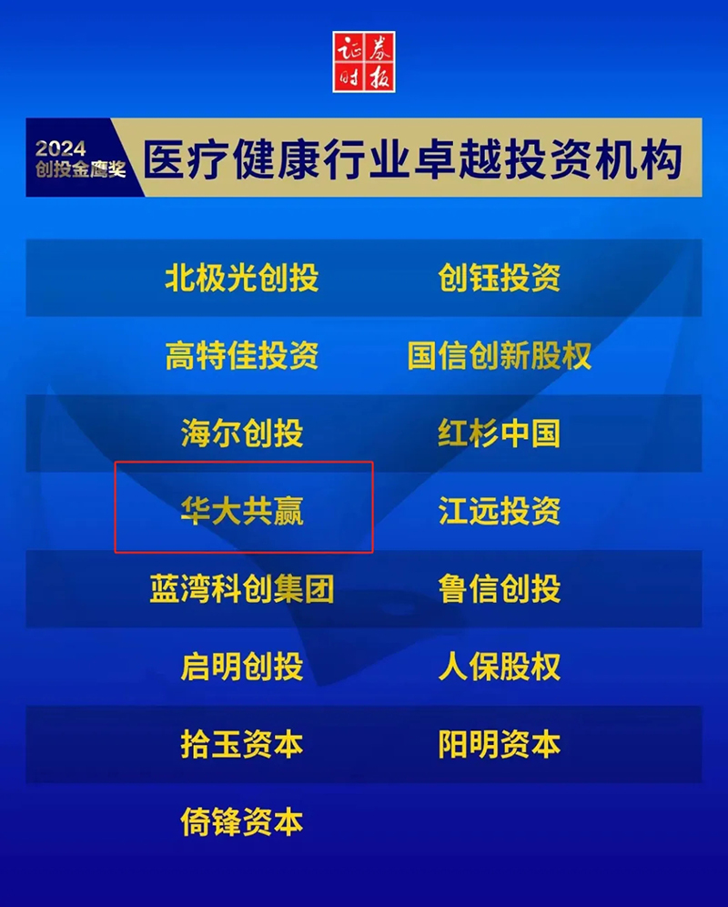 重磅！2024创投金鹰奖暨创业企业新苗奖名单揭晓！协会多家会员单位荣膺榜单